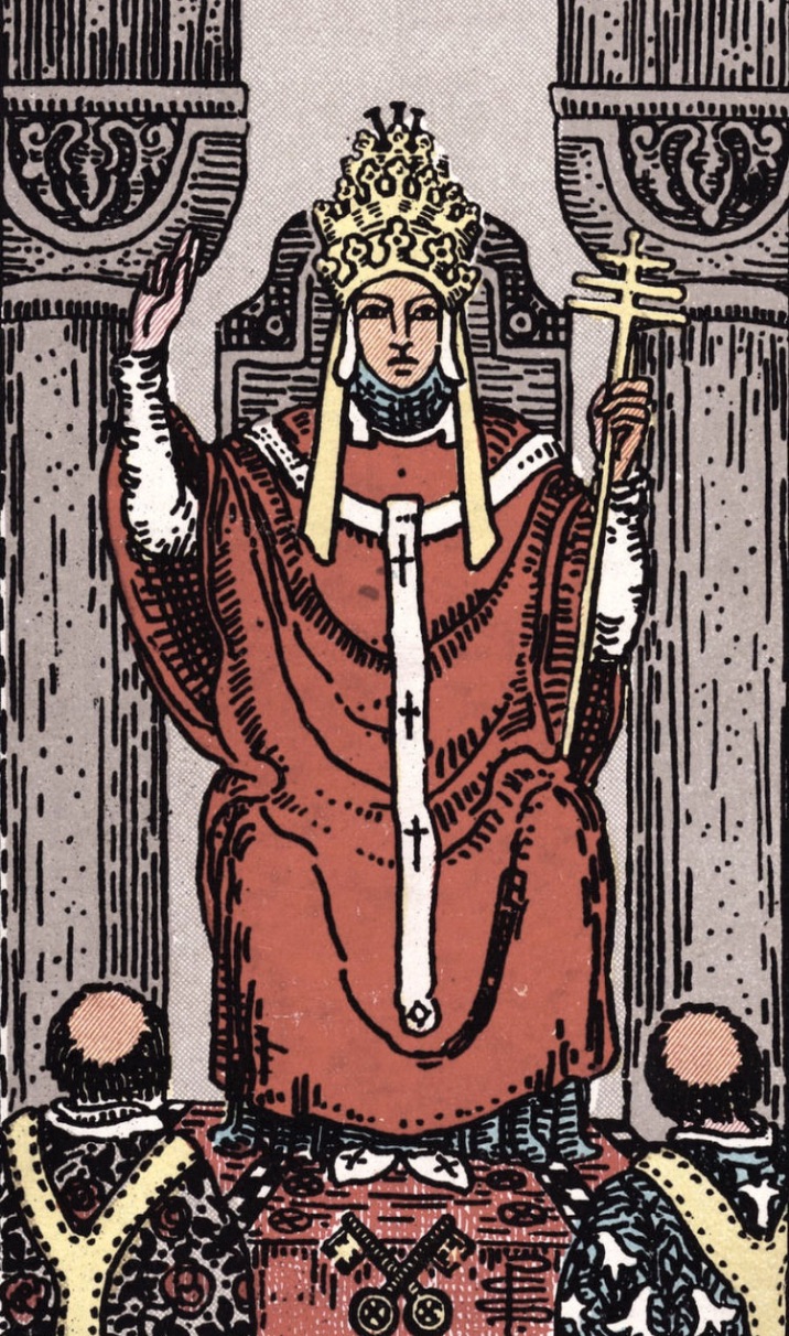 Tarotkaart De Hierofant - Betekenis tarotkaarten van de Grote Arcana